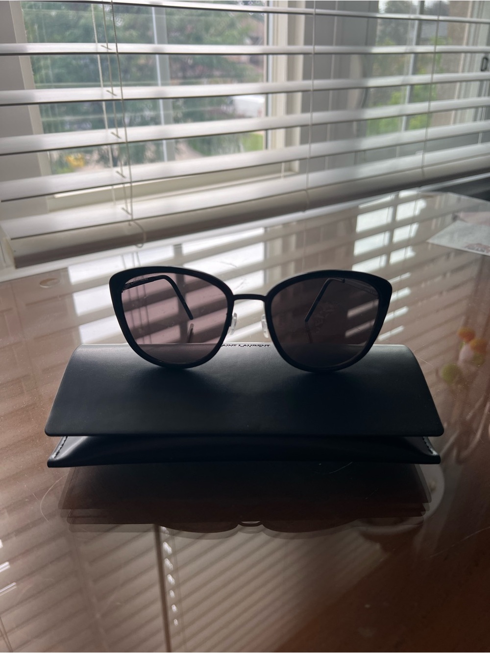 New! Saint Laurent SL 377/K SLIM SUNGLASSES